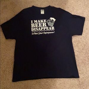 Men’s beer disappear shirt